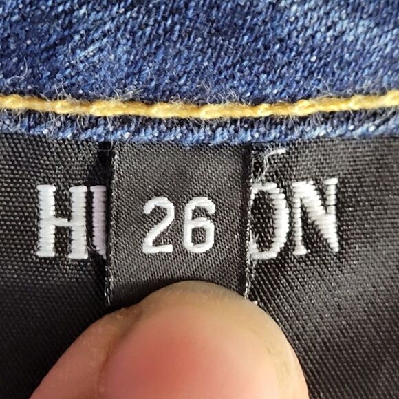 Hudson Krista Super Skinny Jeans 26 Medium Wash NW4072NA Low Rise Stretch - Picture 16 of 17